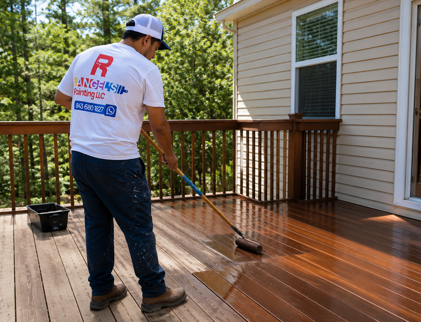 Deck Staining